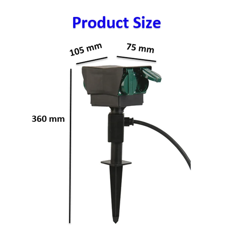 eletrica a prova d39agua para decoracao jardim pisos 3680w 16a 03