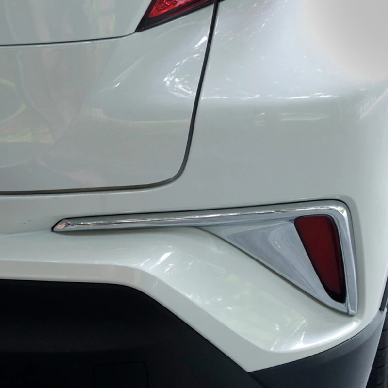 

for Toyota 18-20 CHR IZOA fog lamp decorative frame modified exterior rear fog lamp decorative strip bright strip