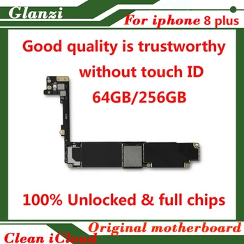 

for iphone 8 plus 8p clean icloud motherboard with full chips 64gb 256gb withtout touch ID mainboard High quality logic board
