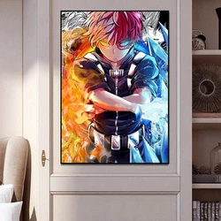 Modern cartoon anime my hero academia HD art prints and posters printed on canvas for home decoration frameless paintings Modern cartoon anime my hero academia HD art prints and posters printed on canvas for home decoration frameless paintings