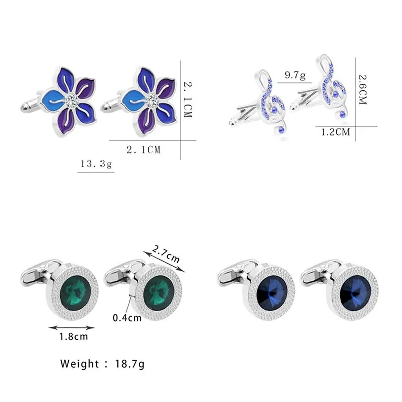 남성 여성을위한 간단한 럭셔리 다채로운 Drusy 스톤 커프스 단추 라운드 라인 석 커프스 단추 참신 셔츠 슬리브 버튼 액세서리