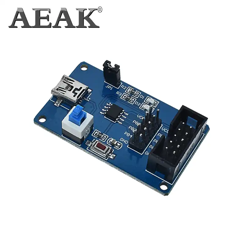 Electronic Components Compatible with Attiny13 AVR Development Board Compatible with Attiny13A-SSU Learning Board Experimental Test Boards AVR Board Minimum System Electronic Components Compatible with Attiny13 AVR Development Board Compatible with Attiny13A-SSU Learning Board Experimental Test Boards AVR Board Minimum System