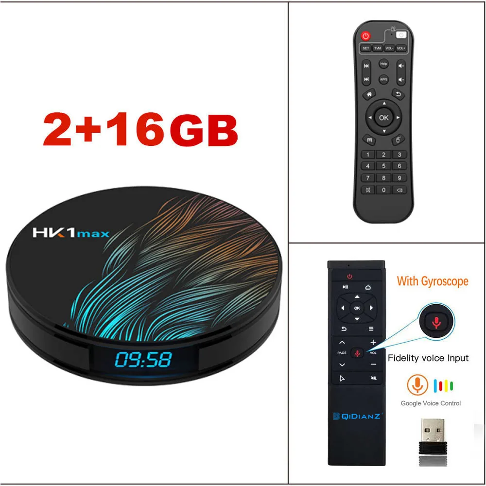 2G16G VOICE CONTROL DQiDianZ 5 шт./лот Android 9,0 HK1 MAX Smart tv Box 2,4G/5G Wifi RK3318 Четырехъядерный 4K HD мини ТВ приставка BT 4,0 HK1MAX ТВ приставка - Цвет: 2G16G VOICE CONTROL