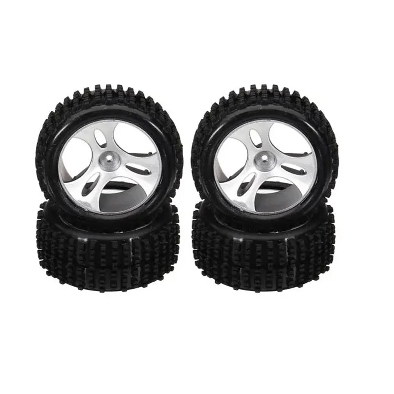 for Wltoys A959 A959-B A959-A 1/18 RC Car Spare Parts Accessories 4PCS Wheels Tires Tyre A959-01