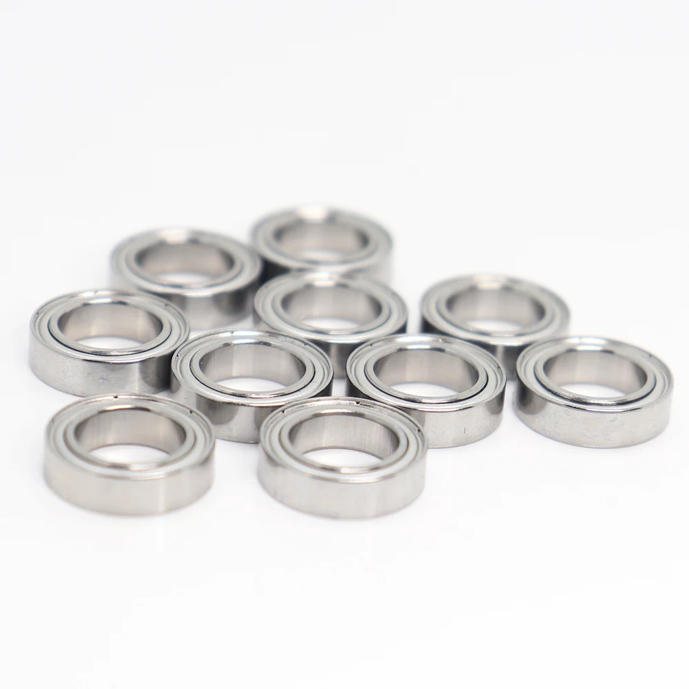 7mm*11mm*3mm 5 pcs MR117zz Mini Metal Double Shielded Ball Bearings 7mm*11mm*3mm 5 pcs MR117zz Mini Metal Double Shielded Ball Bearings