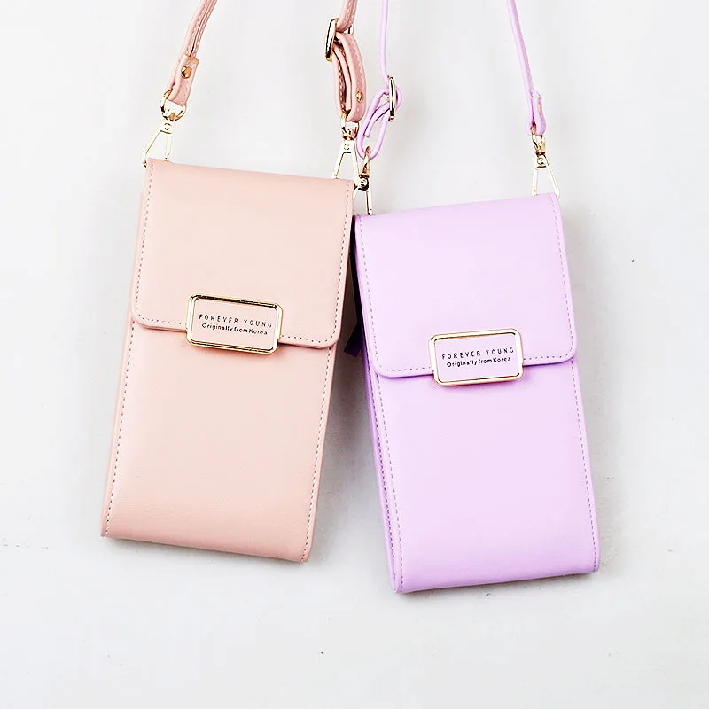 

New style ladies wallet Korean multifunctional compact mobile phone bag fashion one-shoulder messenger bag