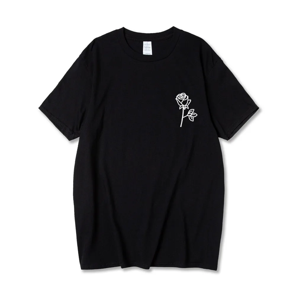 Fashion T shirt Mens 2022 New rose 
