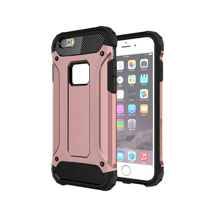 Защита корпуса UKCOCO для iPhone 6, 6s, 7 Plus, устойчивый Защитный чехол на заднюю панель, противоударный чехол для iPhone 5, 5S