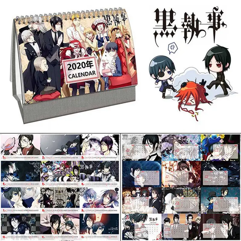 Аниме календарь Kimetsu No Yaiba клинок демона, истребитель, сделай сам, Мультяшные персонажи, календари