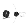 10mm Black Circle Woven Mesh Rings High Quality Stainless Steel Flexible Wedding Band Ring For Men Jewelry ► Photo 2/6