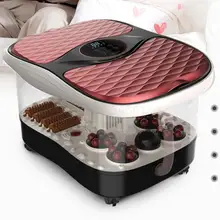 Двойная ванна для ног, гидромассажная Ванна, ведро для ног, автоматический массажный Электрический нагревательный термостат, домашний умывальник
