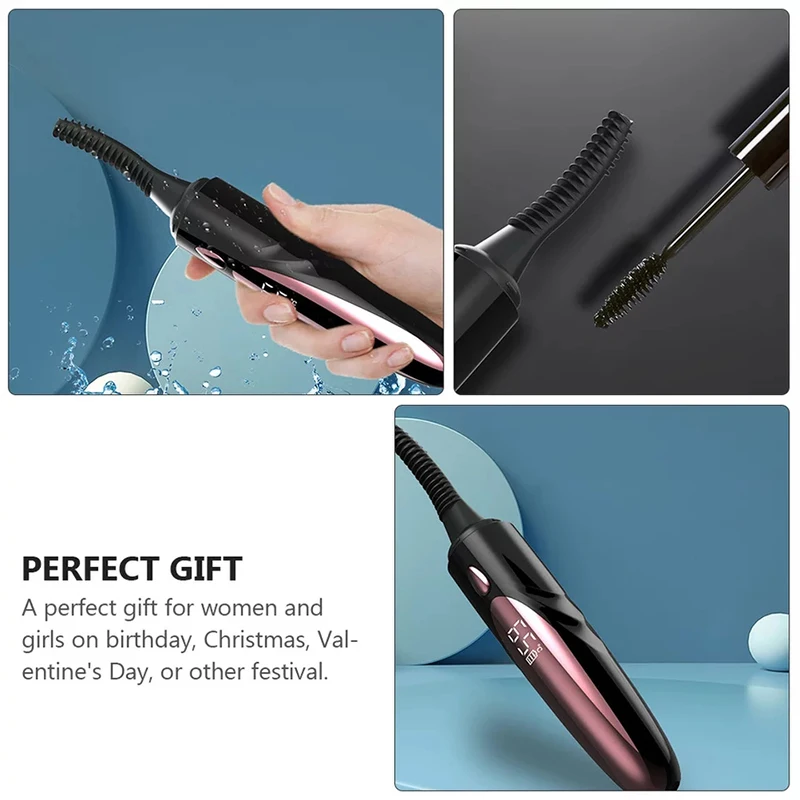 Wireless Eyelash Curling Device Temperature Control Heating Eyelash Curler Waterproof Shaping Household Electric Lash Curler_voghion.com