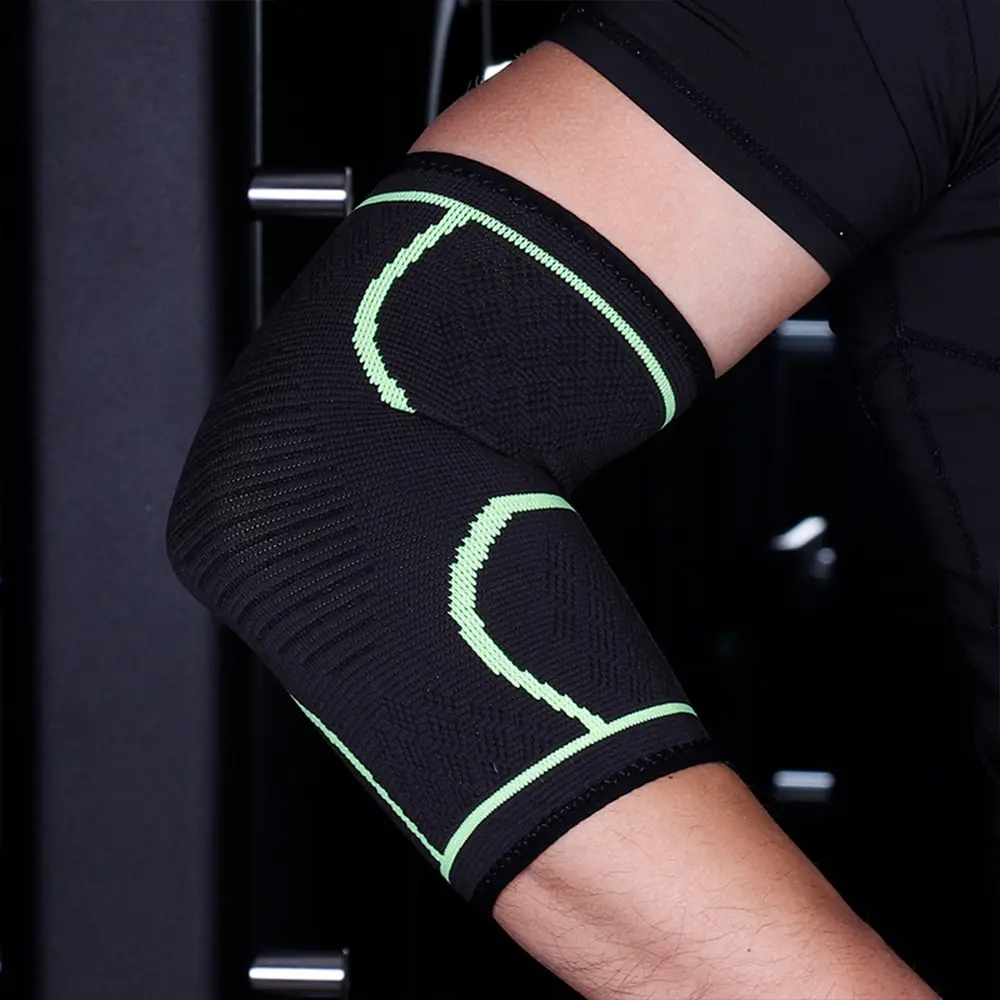1PCS Elbow Support Elastic Gym Sport Elbow Protective Pad Absorb Sweat Sport Basketball Arm Sleeve Brace elbow brace,elbow strap,elbow pads