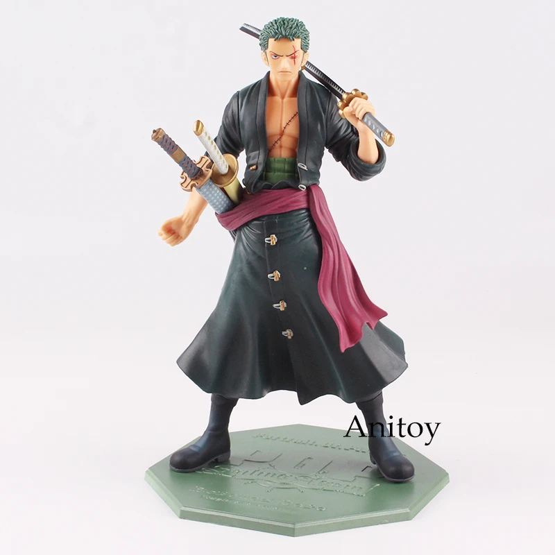 Аниме one piece Roronoa Зоро портаит пиратов P.O.P one piece ПВХ фигурка Коллекционная модель игрушки 23 см