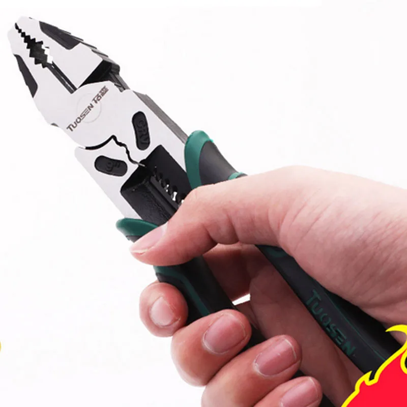 

Wire Stripper Decrustation Pliers Multi tool Repair Tool Pliers Cable Wire Stripping Pliers Crimping Tool Pliers Combination