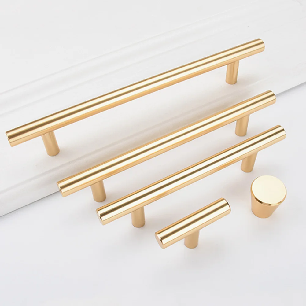 

Furniture Handles 50mm-260mm Stainless Steel T Bar Handles for Furniture Cabinet Knobs and Handles Pull for Cupboard Door
