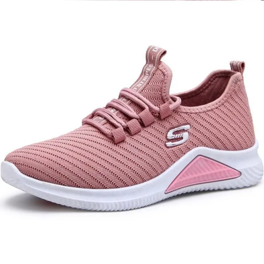 Zapatillas Deportivas de plataforma para Mujer, calzado de deporte femenino, color negro, 2021