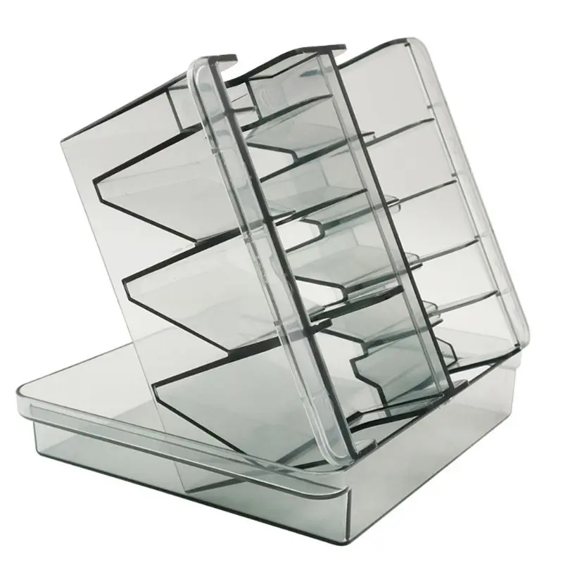  Grid Base Storage Box for Hair Clipper Trimmer Limit Comb Guide Comb Barber Tool