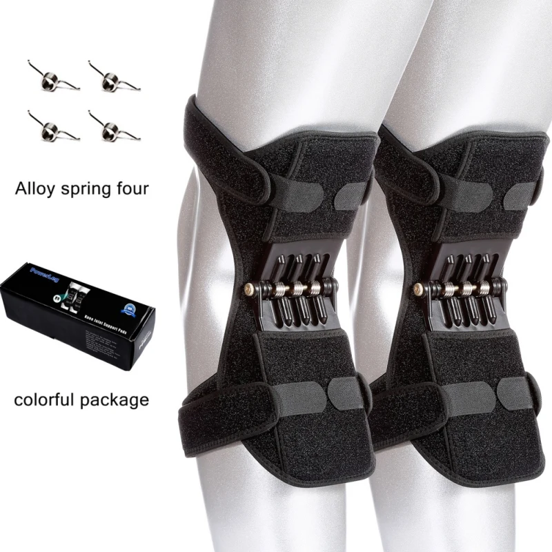 

Power Joint Support Knee Pads Powerful Rebound Spring Force Knee Knee Patella Strap Spring Force Knee Booster Professional Sport