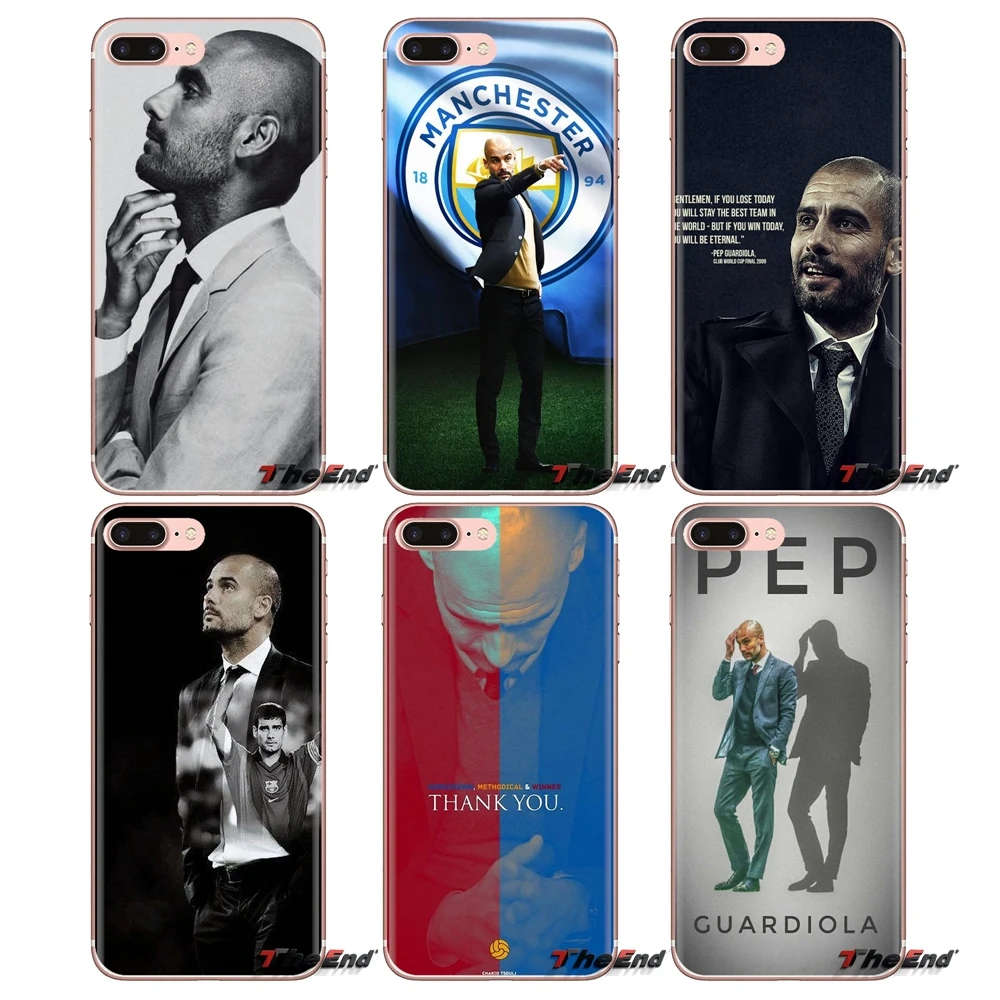 Чехол для тренера Guardiola мягкий прозрачный чехол Samsung Galaxy A3 A5 A7 A9 A8 Star A6 Plus 2018 2015 2016