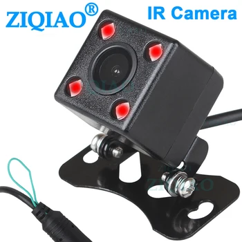 

ZIQIAO IR HD Night Visions Car Rear View Camera Color Image Wide Angle Parking Backup Camera Guide Line Optional HS112