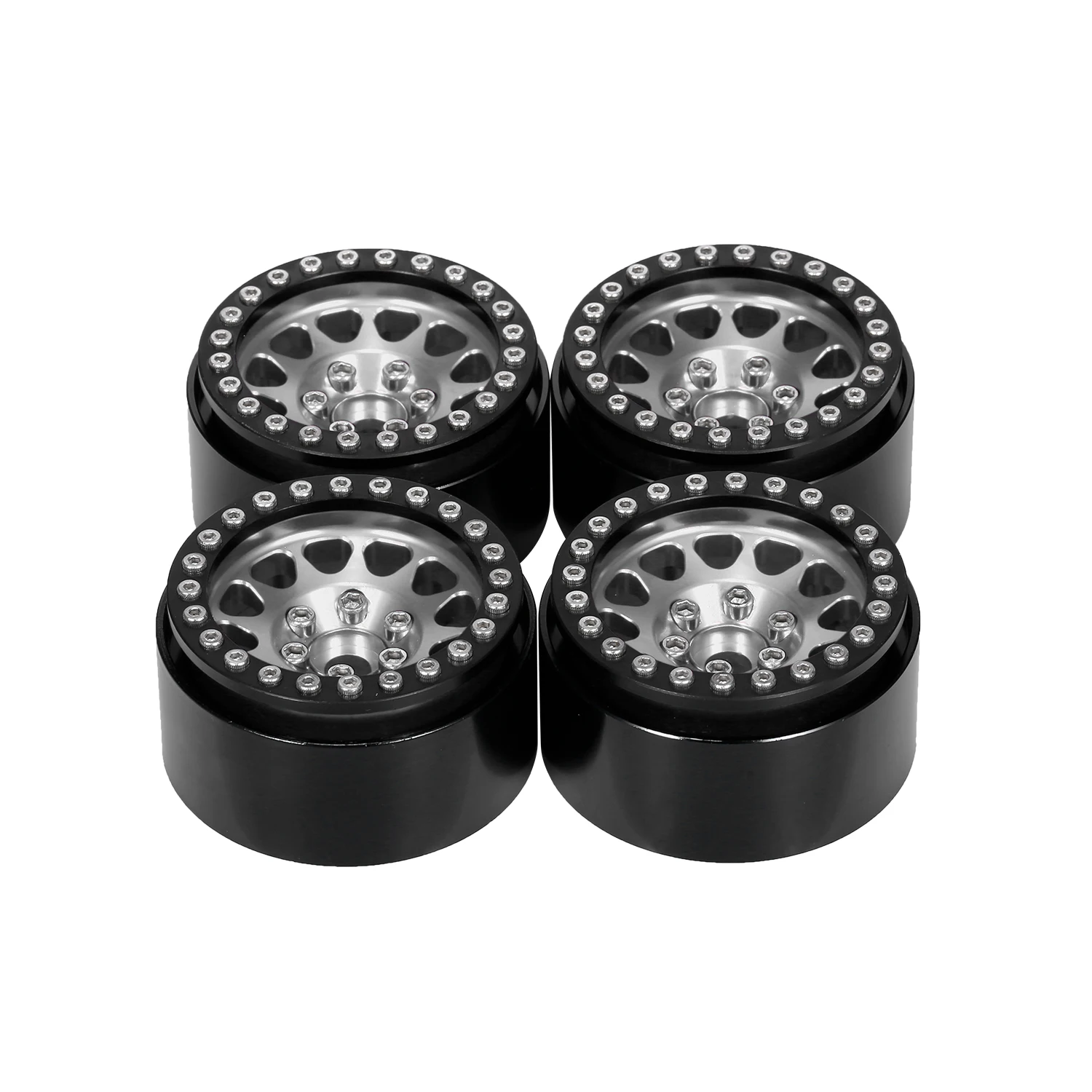 4 шт. Металл 1,9 Beadlock обод колеса концентратор RC запчасти для 1/10 Traxxas Hsp Redcat Rc4wd Tamiya Axial SCX10 D90 HPI RC автомобиль