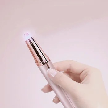 

Eyebrow Trimmer pen Face Brows Hair Remover Epilator Lipstick Electric Shaver Painless Eye Brow Epilator Dropshipping