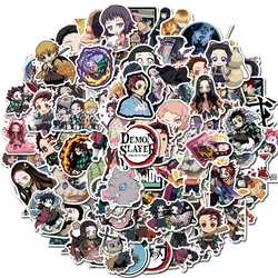 10/50/100 Pcs/Set Anime Autocollants Tueur de Démons Kimetsu Pas Yaiba Imperméable Skateboard Graffiti BRICOLAGE Bagage Guitare Enfants Jouet Autocollant 