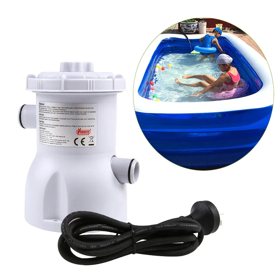 

Electric Swimming Pool Filter Pump Clean Above Ground Pools Cleaning Tools