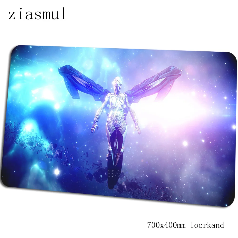 Warframe коврик для мыши 700x400x3 мм игровой коврик для мыши с изображением популярной ноутбук с алюминиевым корпусом стол коврик большой padmouse игры pc gamer коврики геймпад - Цвет: Size 700x400x3mm