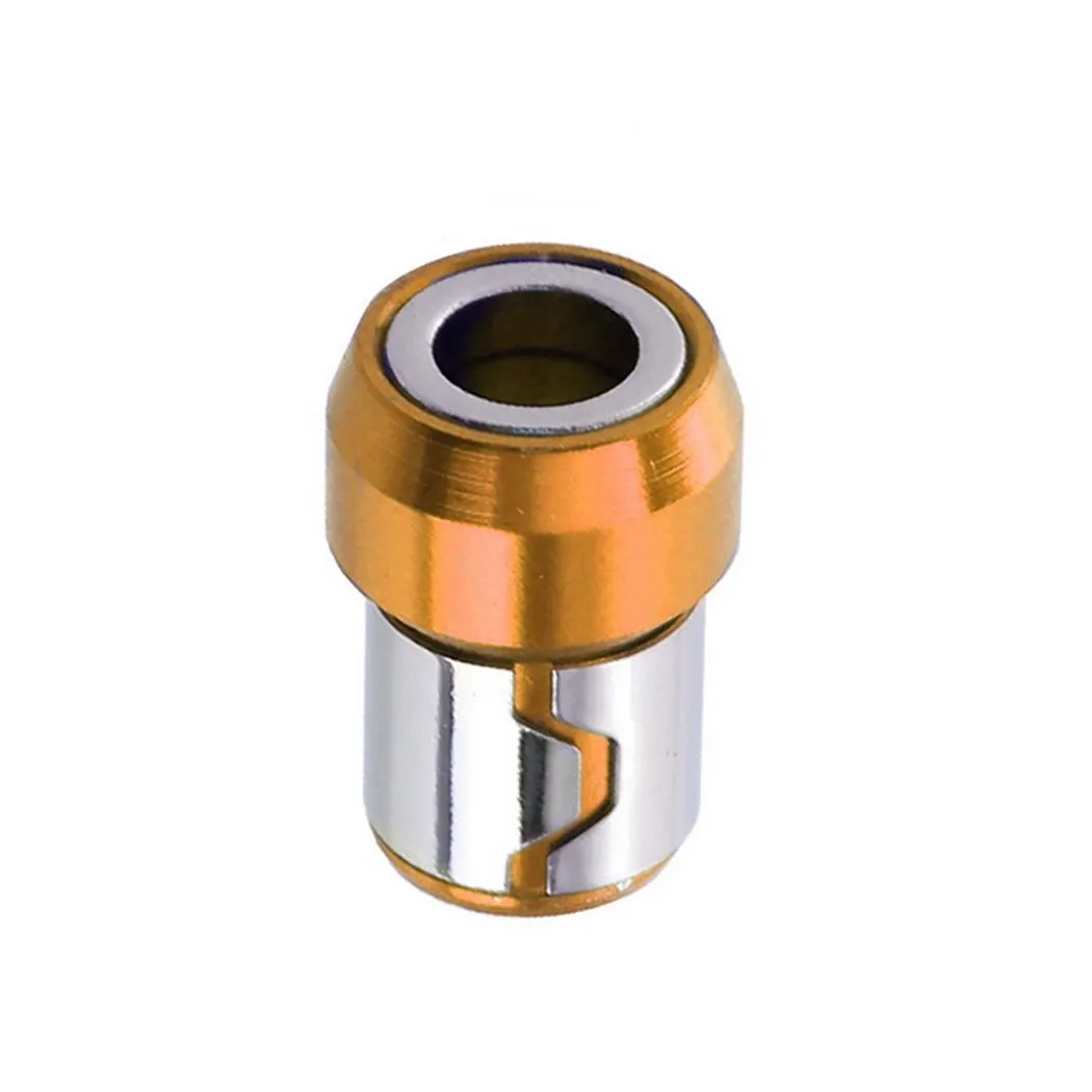 

1/3PCS Universal Magnetic Ring 1/4" Screwdriver Bit HRC60 Strong Magnetism Metal Anti-Corrosion Screw Holder Manual Tools