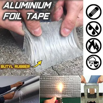 

PVC Practical Sealing Tape Aluminum Foil Tape Repair Leakage Hose Pipe Useful Waterproof Tape