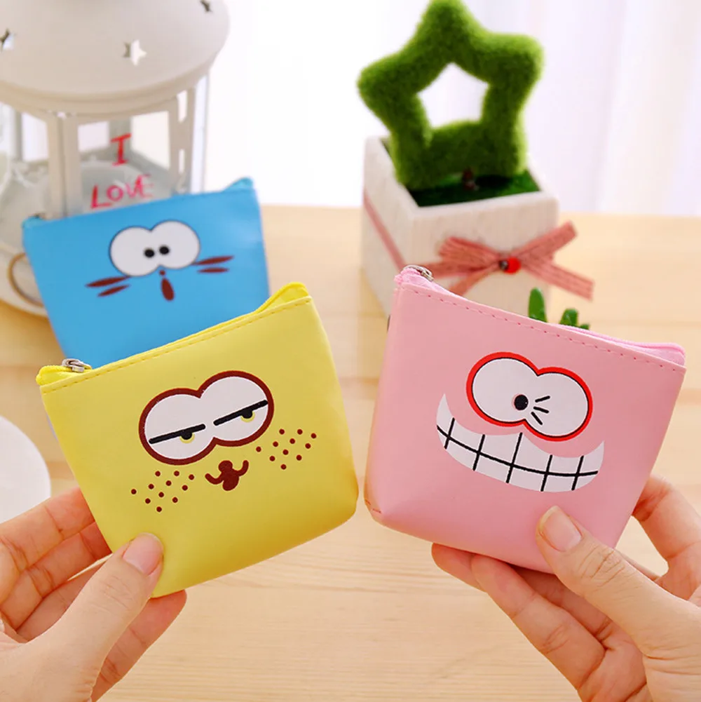 

Fashion Coin Purses Children's Wallet Small Cute Credit Card Holder Key Money Bags for Ladies Purse Kids Zipper Pouch #15