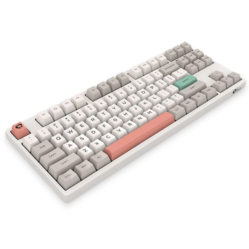 3087 Retro 87 Keys USB Wired Mechanical Keyboard 85% PBT Keycaps Cherry Switch USB Type-C - Image 2