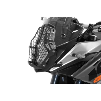 

For KTM 1050 1090 1190 1290 Super ADVENTURE R L Black Headlight Guard Cover Protective