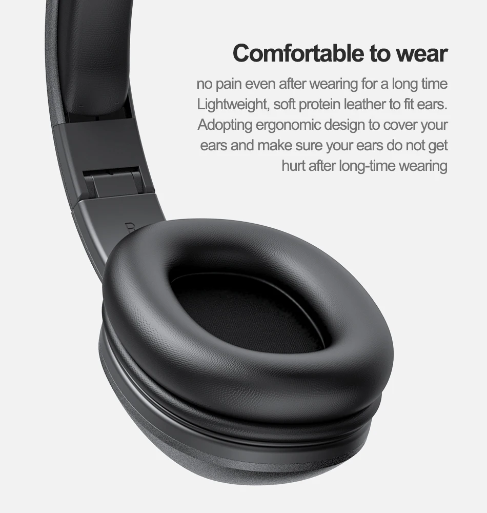 Беспроводные наушники Mixcder HD901 с поддержкой Bluetooth V5.0 вкладыши TF карты и микрофоном