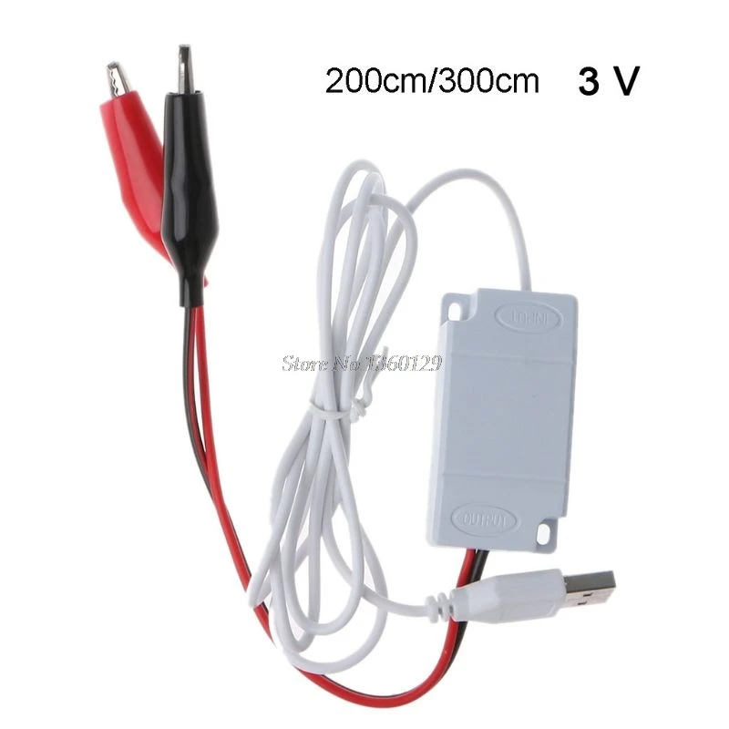Замена 1,5 в NiMH AAA AA батарея с USB кабель питания 200 см/300 см и Прямая поставка