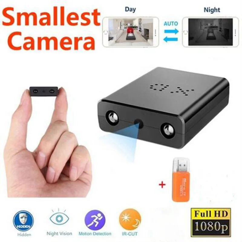 

HD 1080P Mini Camera XD IR-CUT Infrared Night Vision DV Camera Motion Detection Camcorder DVR Video Recorder pk sq11 sq13 sq23