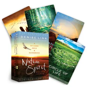 

44/55/68/78 Native Oracle Cards Tarot Cards English Oracle Card Table Deck Games Party Playing Card Board Game Guidance