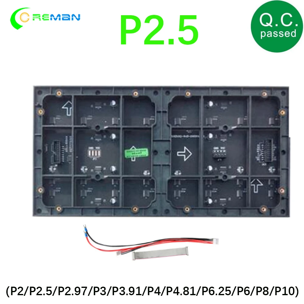 HD Super Clear P2.5 Indoor RGB LED Video Wall Panels 320X160mm Dot Matrix Smd Rgb Led Module | Электронные компоненты и