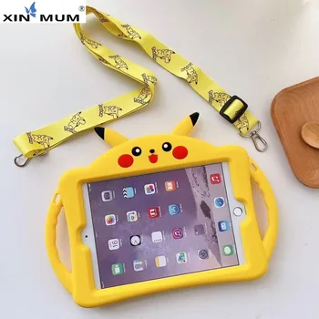 

Cute Cartoon Kids Cover for IPad 10.2 Pro 9.7 for IPad 9.7 2017 2018 Mini Case Tablet Soft Silicon Case for Air 1 2 Stand Funda