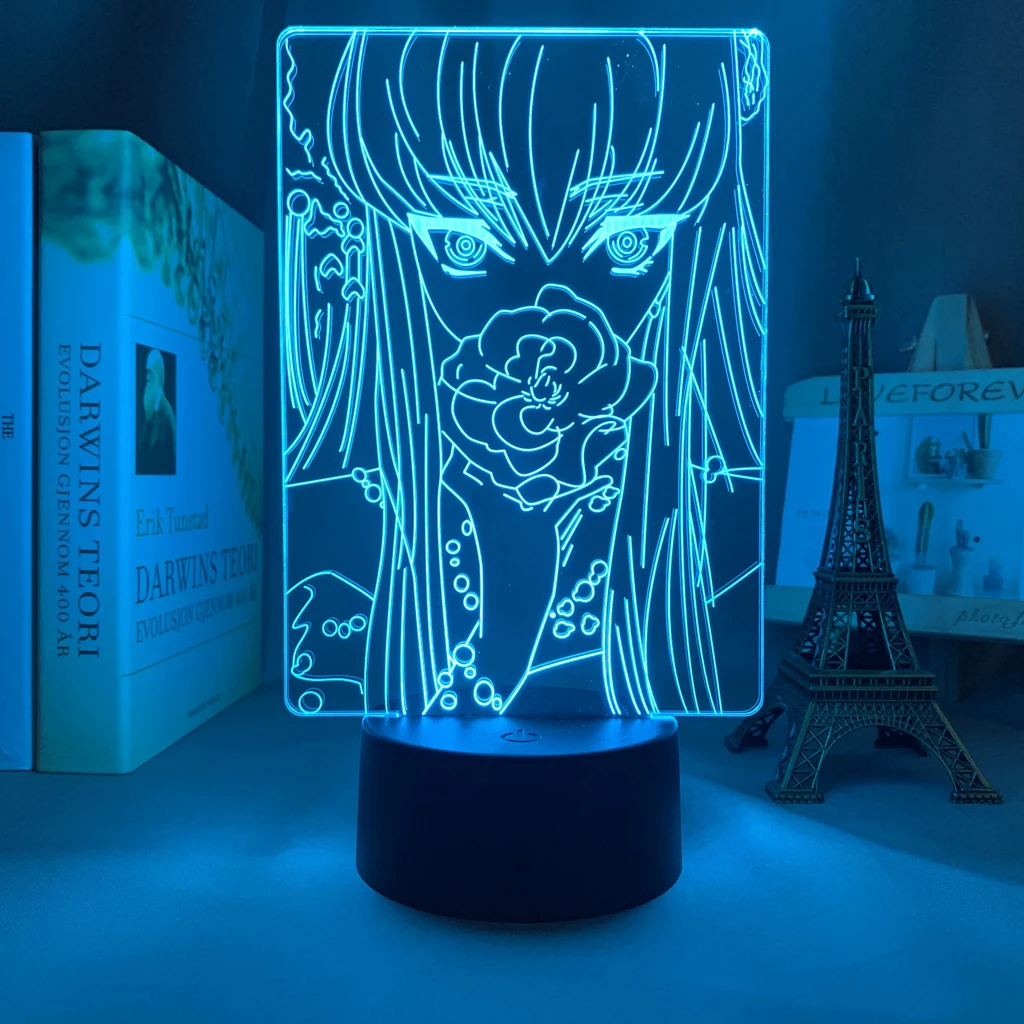 Anime 3d Lamp Code Geass CC for Bedroom Decor Nightlight Birthday Gift Manga Led Night Light Bedside | Лампы и освещение