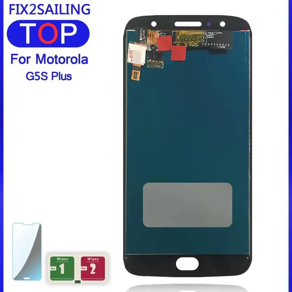 Для Motorola Moto G5S Plus XT1802 Xt1803 XT1805 Xt1086 100% рабочий ЖК-дисплей кодирующий преобразователь