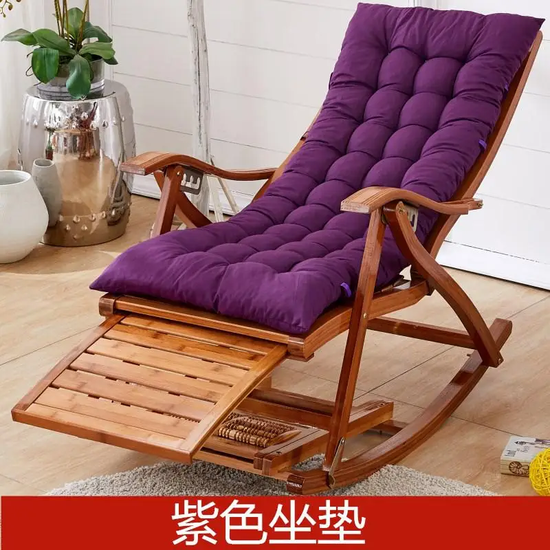 Бамбуковое кресло-качалка для дома, балконное кресло-качалка, кресло-качалка для взрослых, кресло-качалка для обеда, кресло для отдыха, повседневное деревянное кресло для пожилых людей - Цвет: Style 2