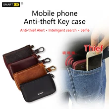 Мужской Интеллектуальный Bluetooth Смарт-бумажник с GPS кошельком из натуральной кожи, мужской Чехол для карт