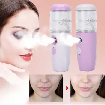 

26ml USB Charging Face Moisturizing Spray Portable Mini Hydrating Nano Mist Sprayer Facial Body Nebulizer Steamer Skin Care