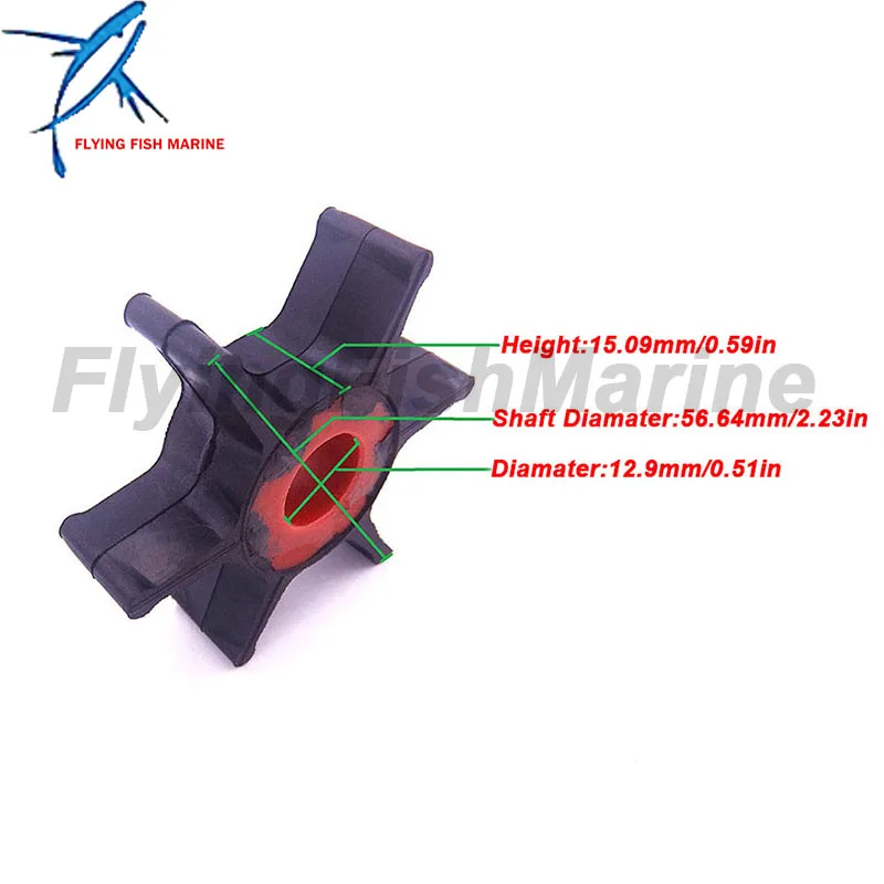 47-F436065-2 подвесной мотор 9-45004 18-8903 водяной насос крыльчатка для Chrysler Force Mercury морской 9.9HP 15HP Лодочный двигатель