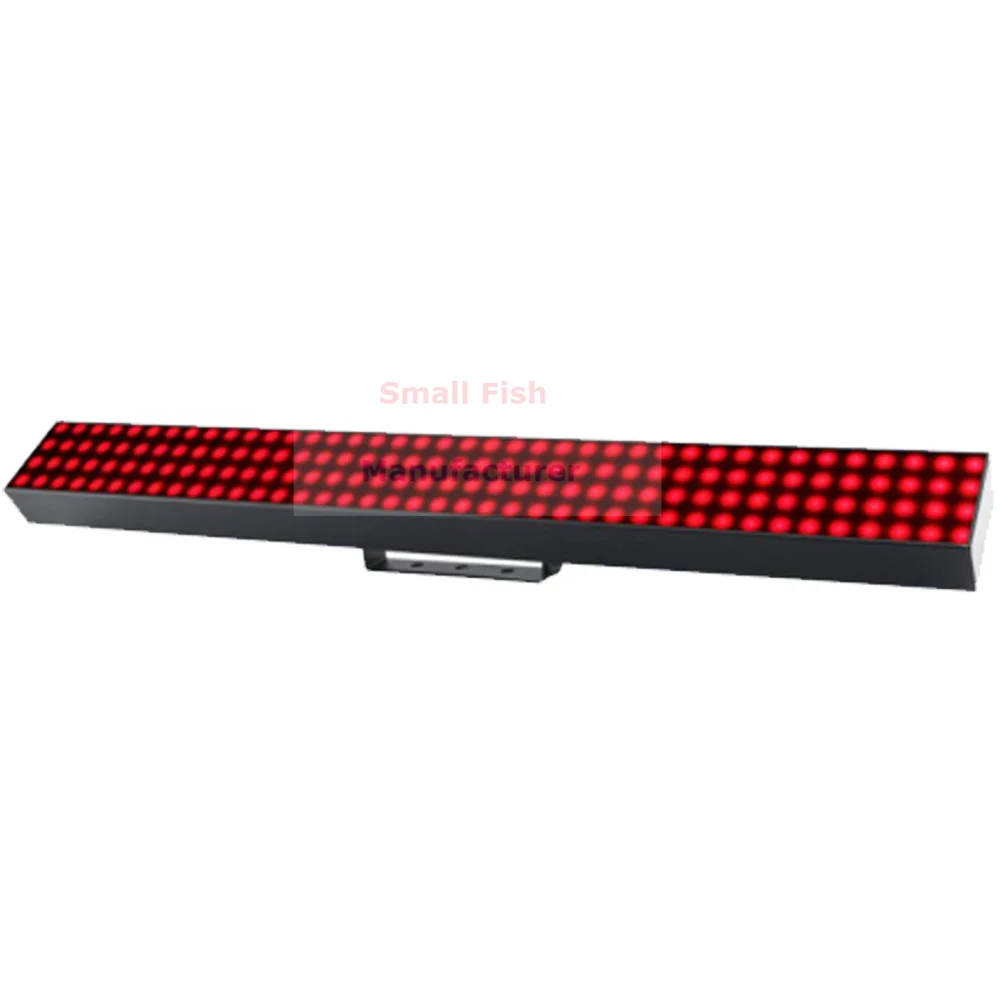 RGB LED Pixel Bar 160Pcs Strip Light RJ45 Connector  DMX Art-Net Control Program Stage Bar Party Decoration Effect Dj Wash Light