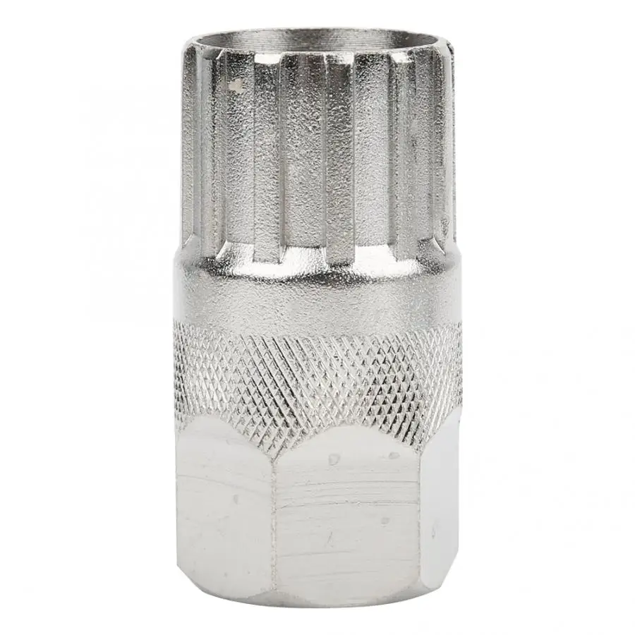 2PCS Flywheel Disassembly Socket Steel Flywheel Disassembly Tool Flywheel Disassembly Socket Bicycle Repair Tools