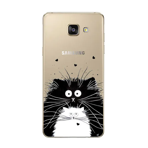 Силиконовый чехол для телефона для samsung A3 A5 A7 Чехлы для samsung Galaxy A5 SM-A520F чехол Защитный чехол для телефона - Цвет: 17